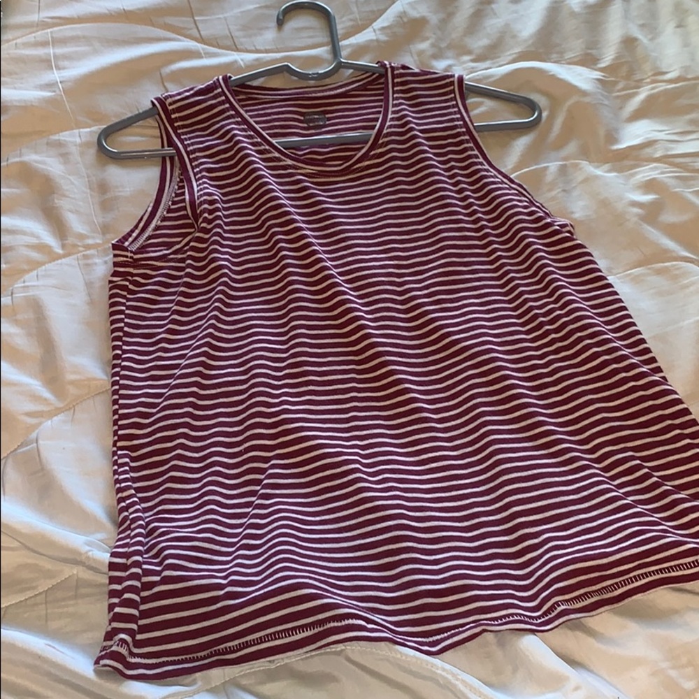 stripped tank top